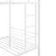 Lit superposé simple en métal avec structure en acier robuste et design polyvalent, idéal pour les chambres modernes et peu encombrantes-1784307102