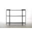 Maoli 100cm Glass Top Console Table
