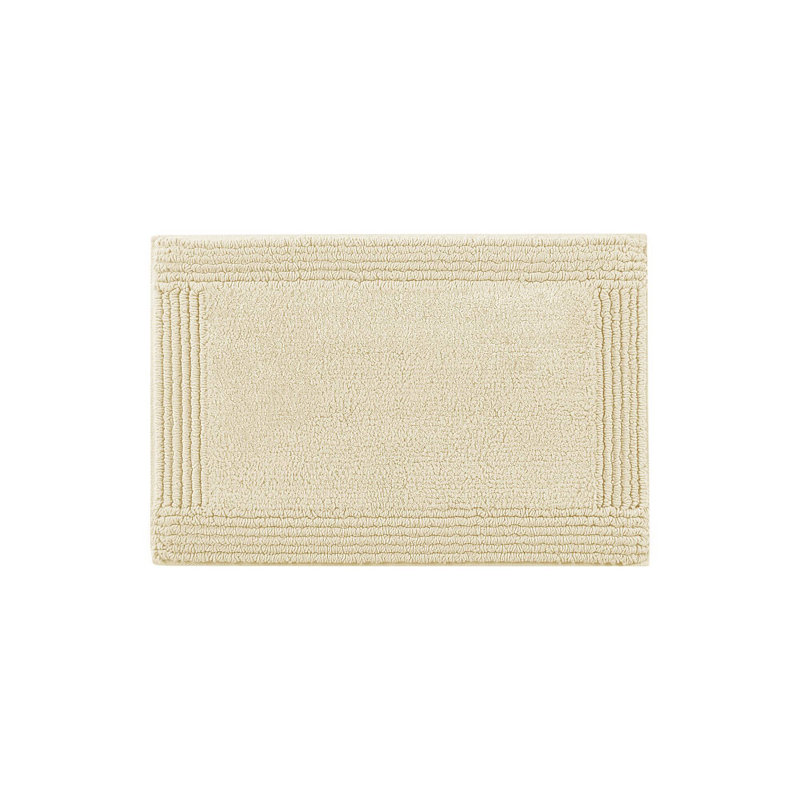 Tapis de bain en coton ultra moelleux réversible pour un confort luxueux dans la salle de bain