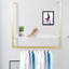 Présentoir à vêtements mural Dareld