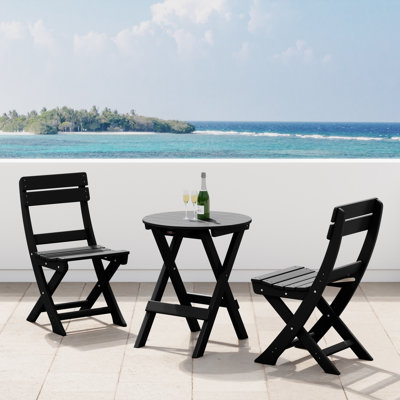 Laguna 3-Piece Folding Dining Set