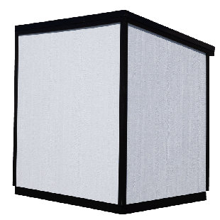 Wall Hugger Storage Shed Kit (6' x 8')