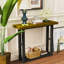 Console en bois massif 39,37 po Boquillas