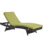 Chaise longue d'extérieur en rotin Convene-1853069803