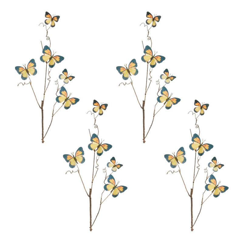Brindille papillon, Jaune
