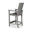 Chaise de comptoir moderne Adirondack en blanc