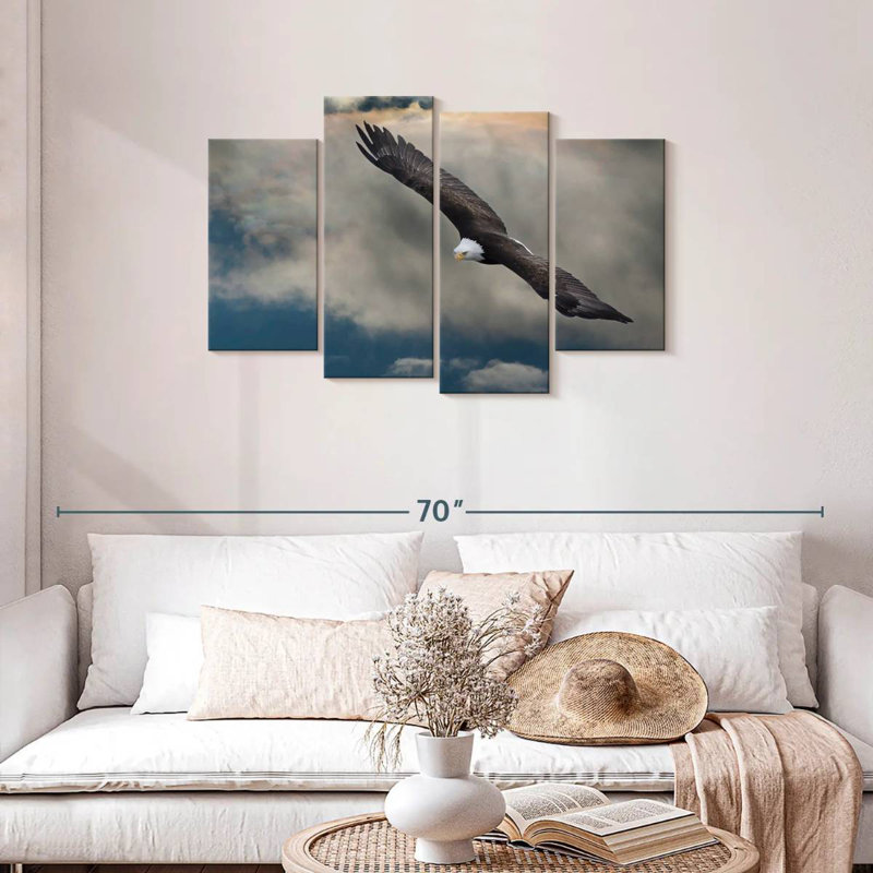 Brampt Soaring Eagle, 27" H x 43" W
