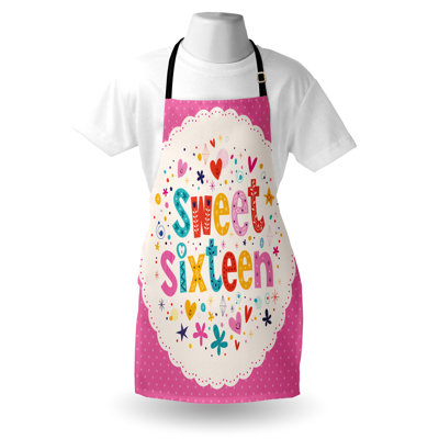 Birthday No Pattern Bib Apron