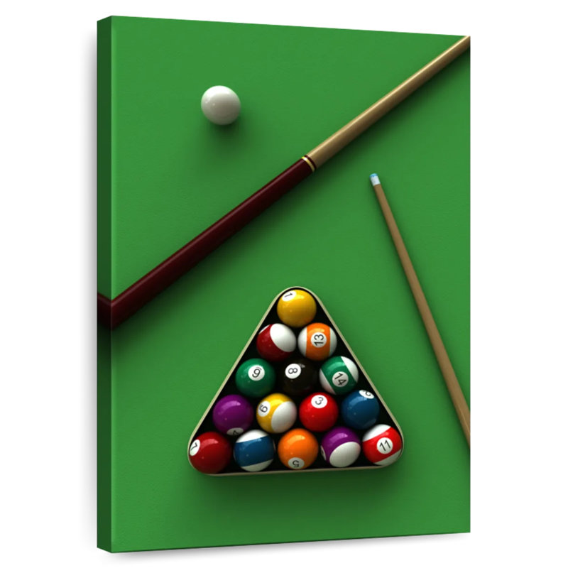 Équipement de jeu de billard Senne, H 30 po x l 20 po