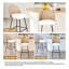 Tabouret de bar et de comptoir rembourré-1699833158