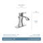 Voss Single Hole Bathroom Faucet with Drain Assembly-9246382