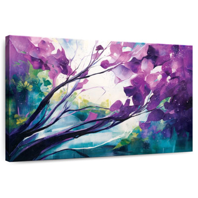 Fleurs mauves Avery