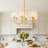 24'' 6 - Light Drum Chandelier