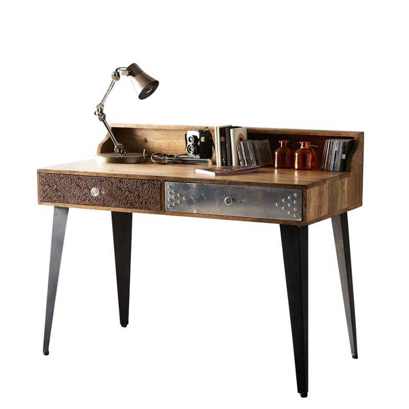 Binta Solid Wood Writing Desk