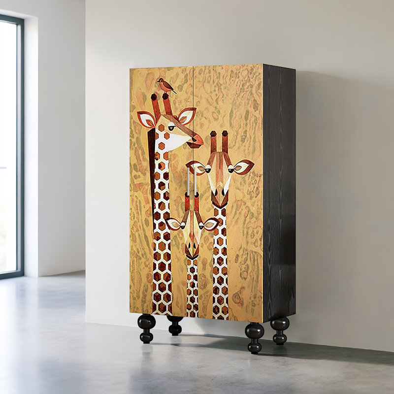 Garde-robe à double porte