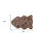 Tapis en peau mouton taupe area Ariah