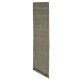 Hand Knotted Wool Area Rug in Light Blue