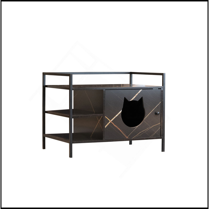 Cat Litter Box Furniture Hidden Litterbox Enclosures