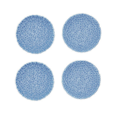 Set Of 4 Hydrangea Tidbit Dish