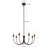 Ember 26-in Brushed Gold Chandelier-1167039124