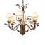 31" Wide Bordeaux 6 Light Chandelier