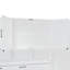 Lit escamotable simple avec placard, tiroirs et bureau