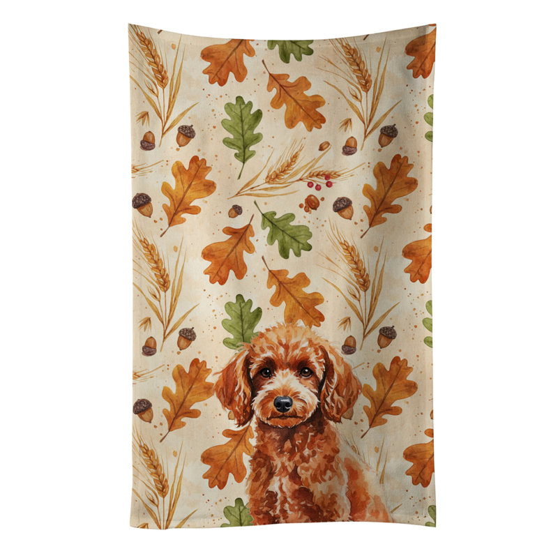 Serviette de cuisine Toy, Toy Red Poodle