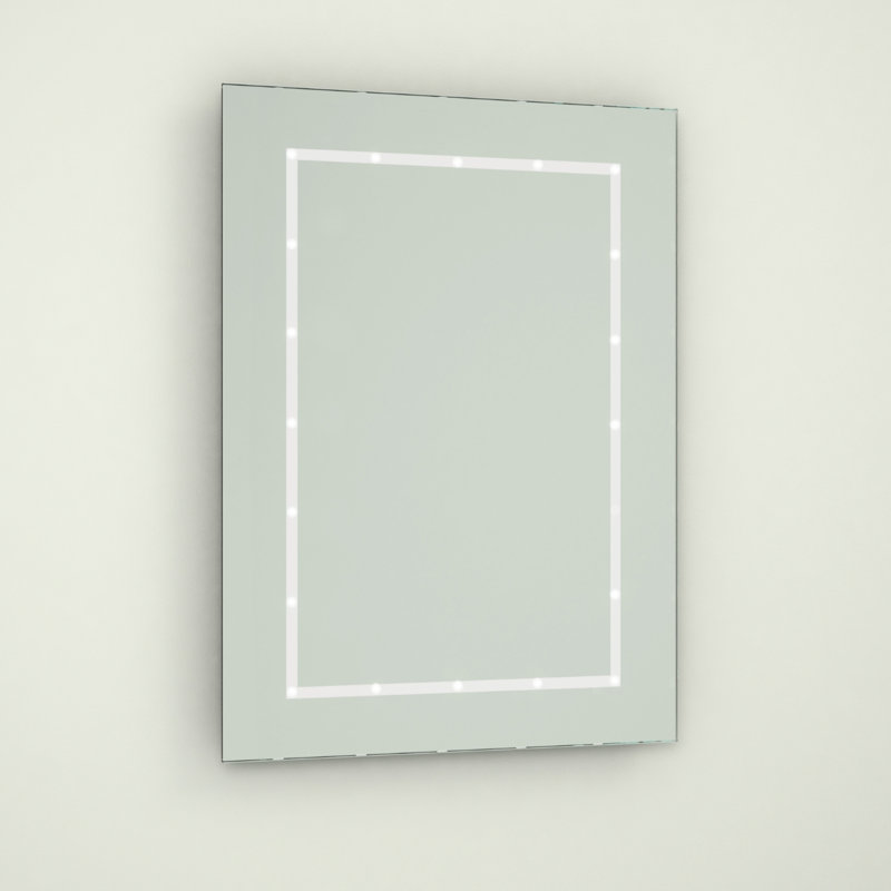 Daisy-Jo Flat Wall Mirror, 40cm H x 35cm W
