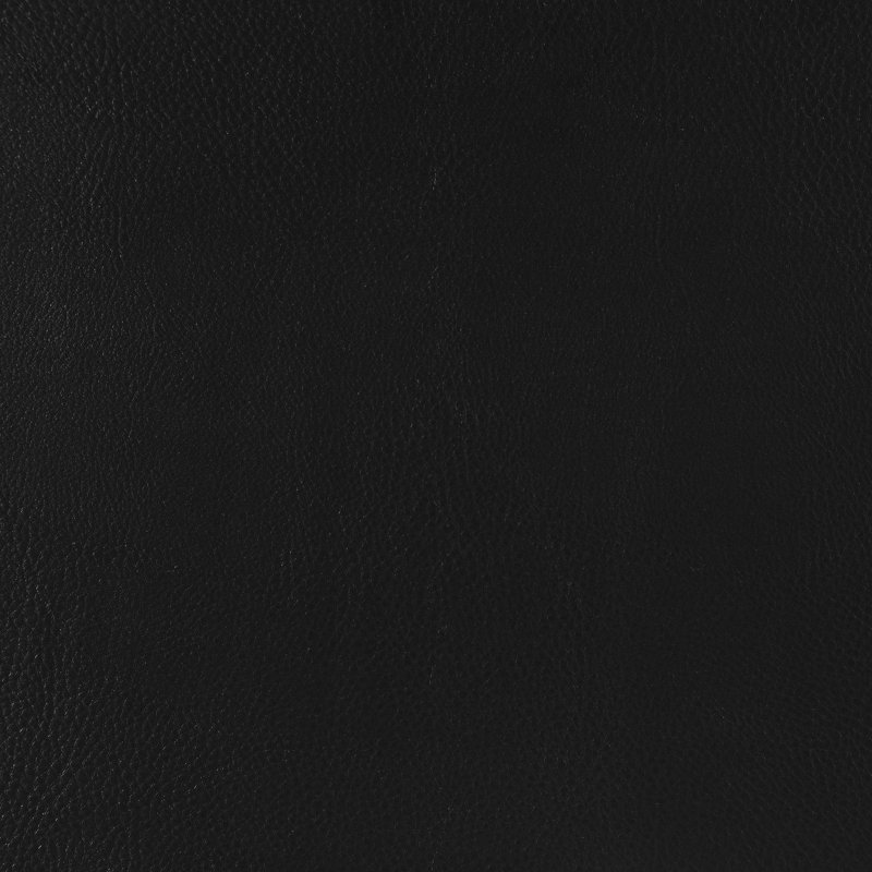 Chaise avec accoudoirs en similicuir Écosse, Similicuir noir