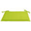  Patio Chairs 2 Pcs With Bright Green Cushions Solid Teak Wood