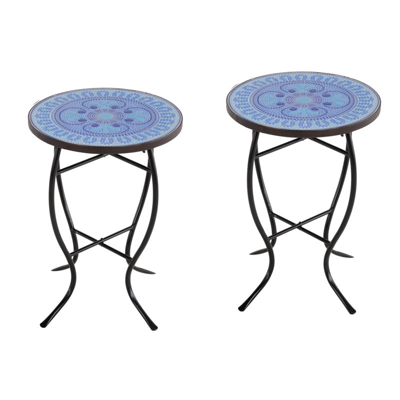 Table d'appoint pliante Audreanna, 2