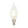 60 Watt Equivalent CA11 E12/Candelabra Dimmable LED Bulb
