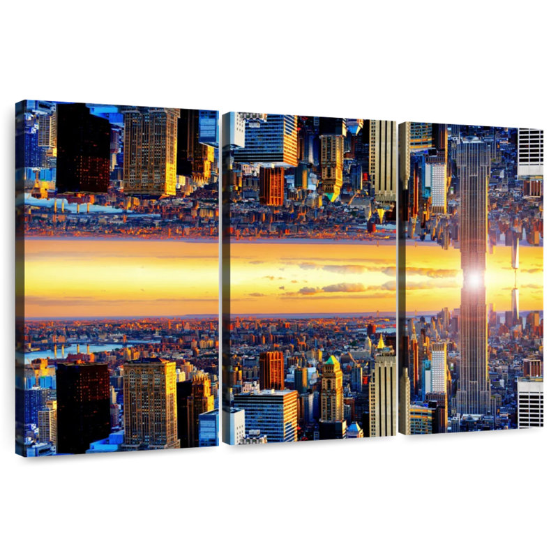 Sireci NYC Double Sided, 42" H x 65" W