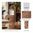 Stacked Hexagon Pillar Hurricane Candle Holder-97854536