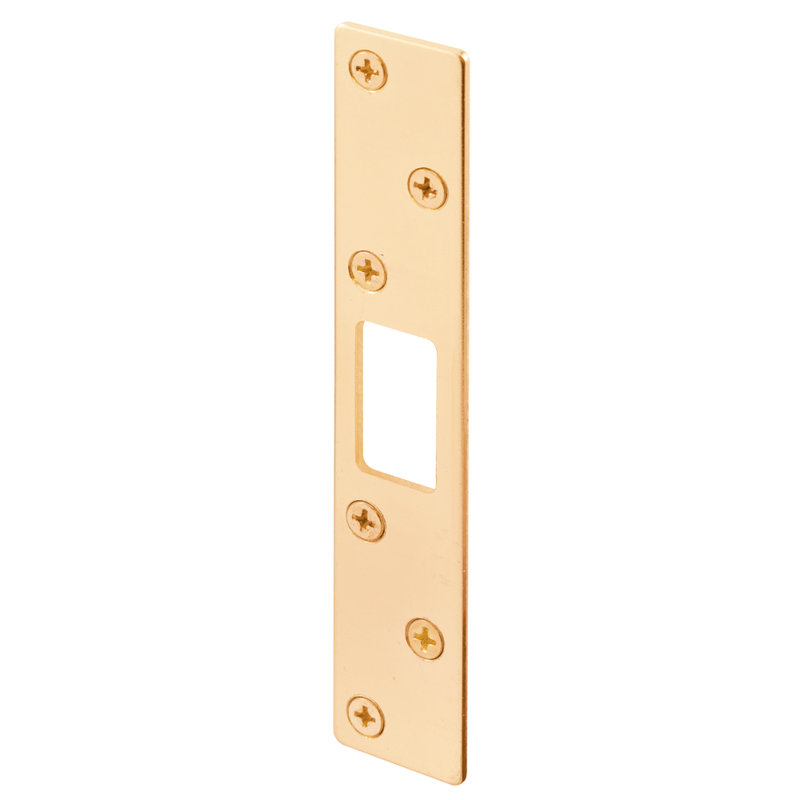 Brass Security Strike, 1-1/8 in. x 5-7/8 in. (Single Pack)