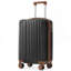 Ensemble 6 pièces de bagage, valise rigide en ABS avec roues pivotantes, verrou TSA, crochets latéraux, bagage à main léger et bagage à main-126941762