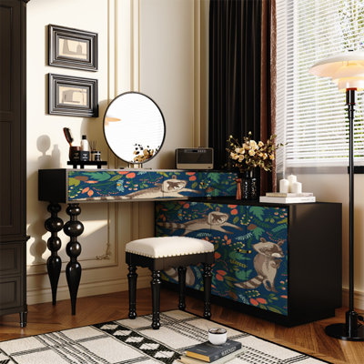 Commode minimaliste rétro