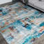 Abstract Area Rug in Blue-2090423248