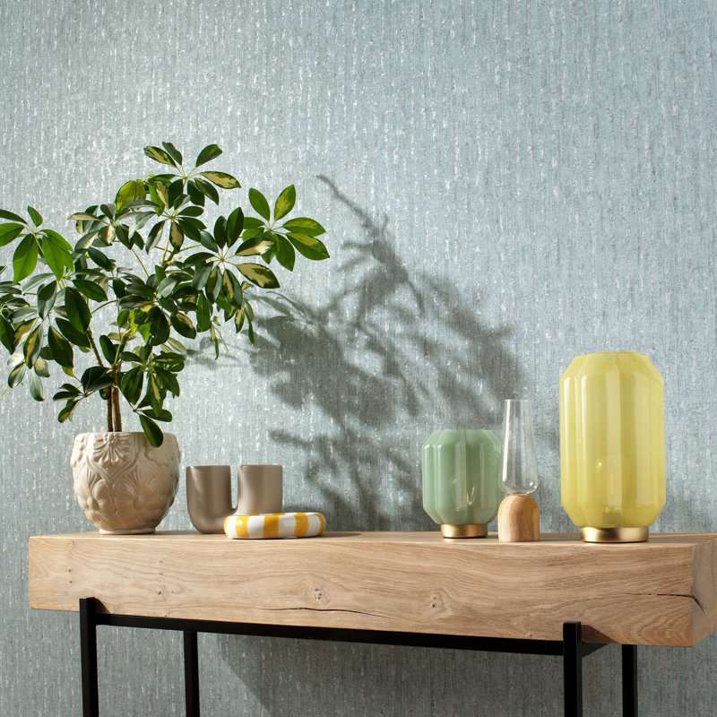 Papier peint sarcelle Artisan Texture, Sarcelle