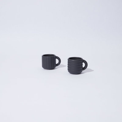 Tasses à expresso Ripple, ensemble de 2