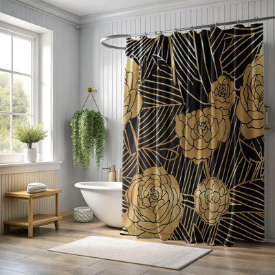 Rideau de douche Rich Hearts - Premium