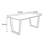 Rectangular modern simple family dining table-197258870