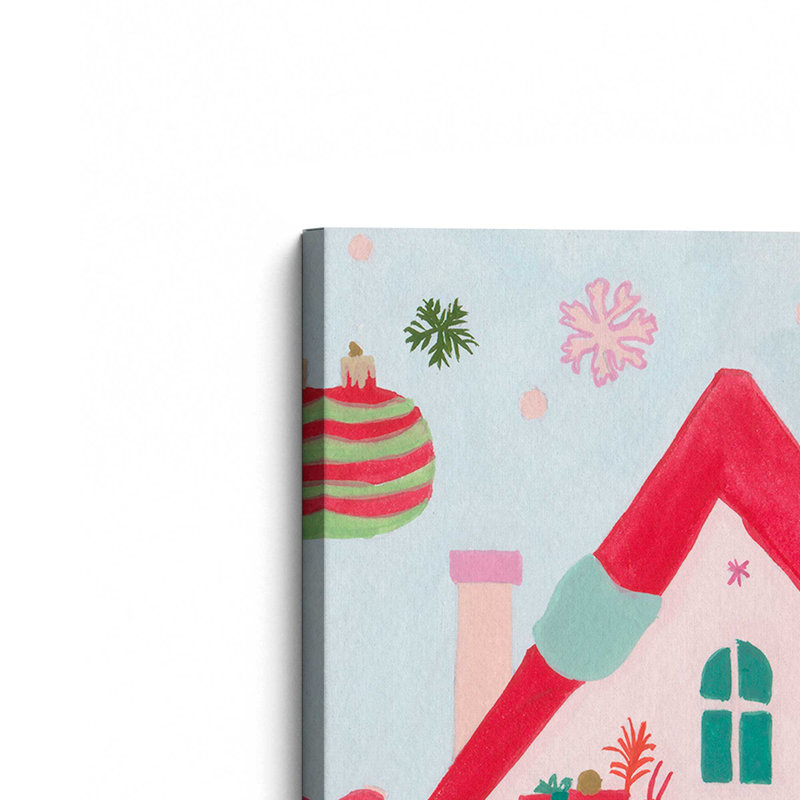 «Merry Nest I» par Melissa Wang, reproduction d'art sur toile, H 16 po x l 12 po