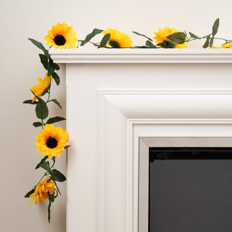 Annu 230cm Faux Sunflower Garland