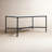 Keely Glass Top Coffee Table-769811983