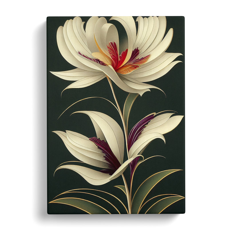 The Cosmopolitan Flower - Wrapped Canvas Print, 60cm H x 40cm W x 3cm D