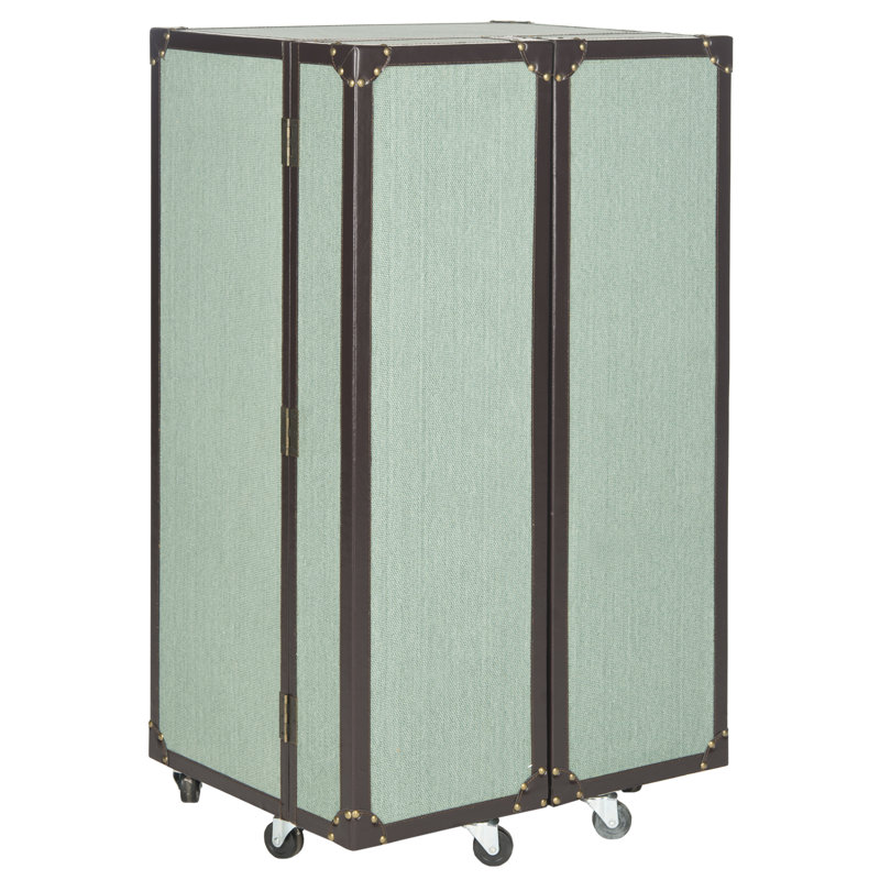 Greely Bar Cabinet with Wine Storage, Sage