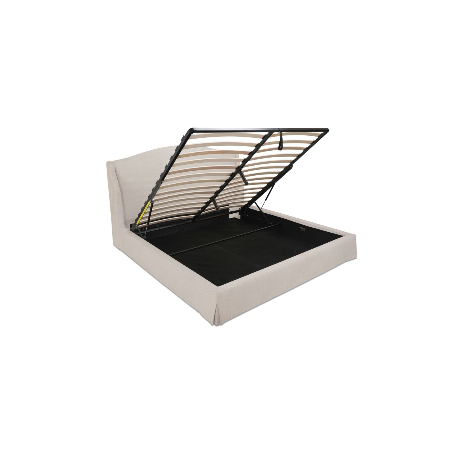 Rochefort Storage Bed, Cream, King