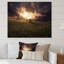 Regilious Cross Sunset Landscape " Regilious Cross Sunset Landscape "