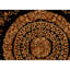 Hand Knotted Wool Area Rug in Black